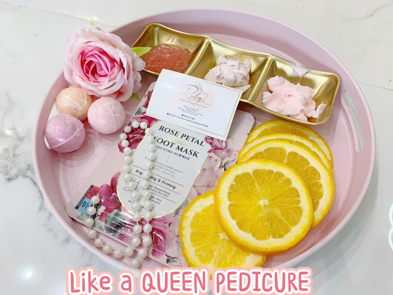 Like a Queen/ King pedicure